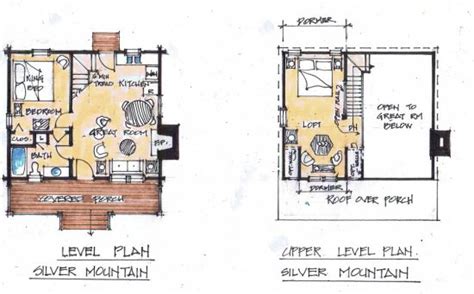 Silver Mountain 707 Sq Ft Appalachian Log And Timber Homes Rustic