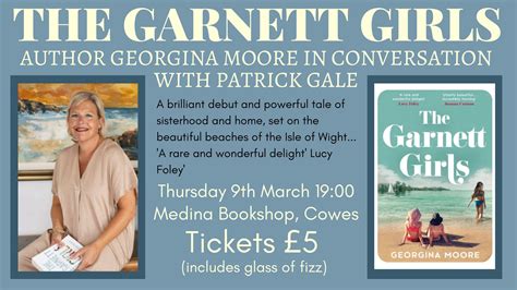 ‘the garnett girls author georgina moore in conversation with patrick gale medina book shop