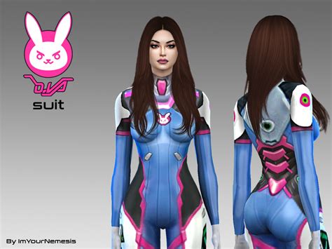 The Sims Resource Overwatch Dva Suit Cosplay