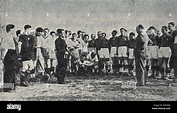 Mecz Beograd - KSZS Che%%C5%%82mek, 1936 Stock Photo - Alamy