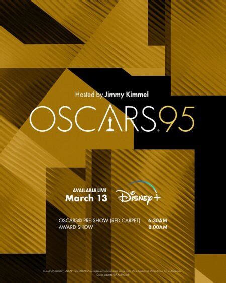 Catch The 95th Academy Awards Live On Disney On March 13 Orange Magazine
