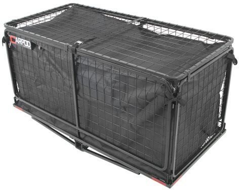 24x48 34 Carpod Walled Cargo Carrier W Lockable Lid And Cargo Bag For