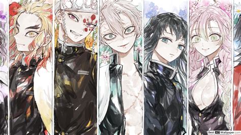 In demon slayer rpg 2 the early ranks will be obtained through in game progression, but the higher ranks like uppermoons and pillars will be. Démon Slayer: Kimetsu No Yaiba Anime Collab HD fond d ...
