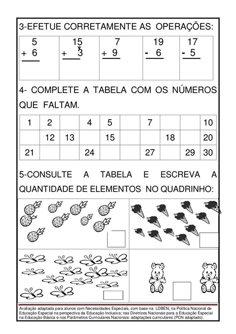 Atividades De Matematica Infantil 5 Modisedu