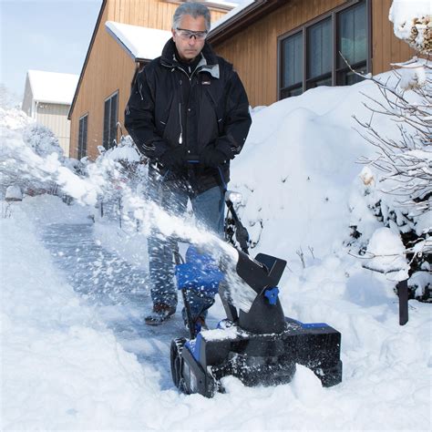 Snow Joe Hybrid Cordless Electric Snow Blower 18 Inch