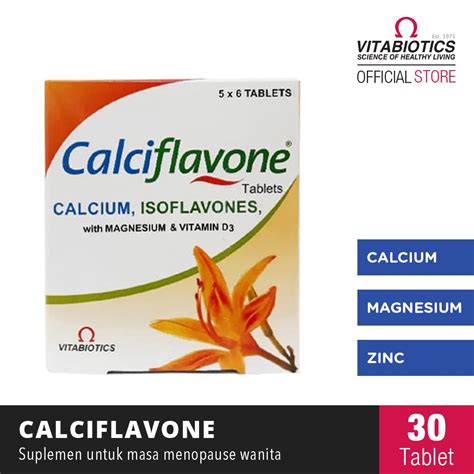 Vitamin e might be able to help reduce the symptoms of menopause. Vitabiotics Calciflavone Suplemen Untuk Wanita Masa ...
