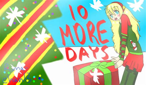 10 More Days Till Christmas By Rimachan13 On Deviantart