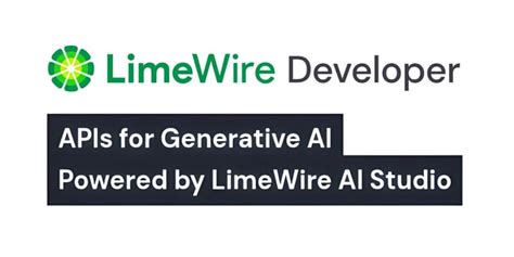 Announcing LimeWires Free AI Content Generation REST APIs