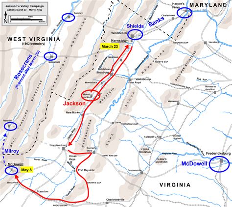 Stonewall Jacksons Shenandoah Valley Campaign A Synopsis And Index To