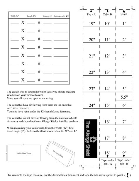 Free Printable Tape Measure Worksheets Printable Blank World