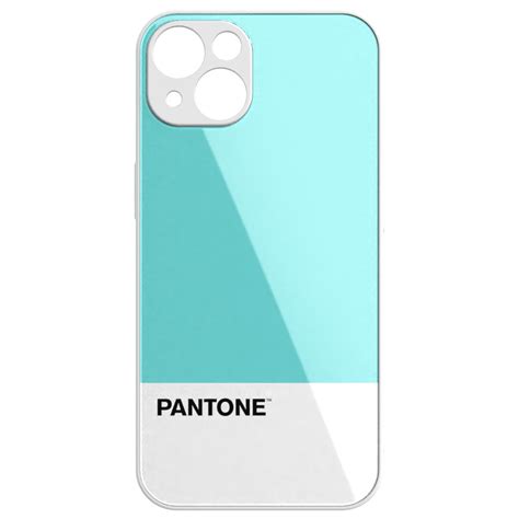Pantone Glass Case For Iphone 13 Teal Big W