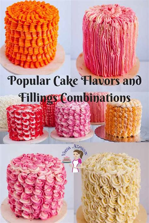 So, for those chocolate lovers, here is. Cake Flavor Combinations aka Best Cake Filling and ...
