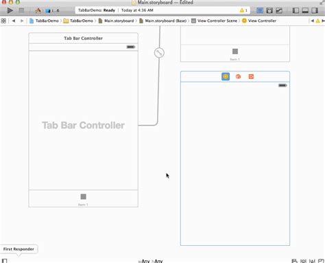 Réorganiser l'ordre des onglets du Tab Bar Controller dans Storyboard (iOS, Xcode)