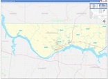 Wall Maps of Lauderdale County Alabama - marketmaps.com