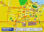 Townsville tourist map