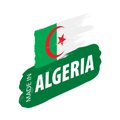 símbolo de fita de fita de bandeira da argélia png ilustração isolado civil imagem png e