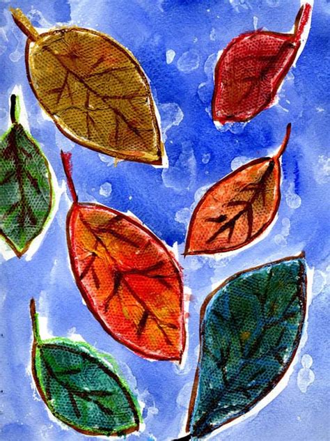 Fall Leaf Art Art Projects For Kids Bloglovin