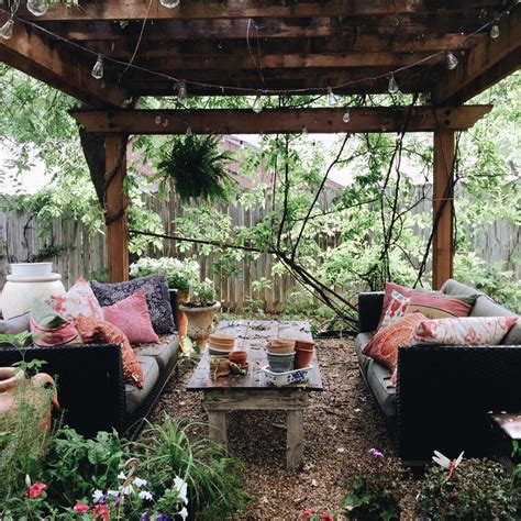 28 Absolutely Dreamy Bohemian Garden Design Ideas Home Outdoor Rooms