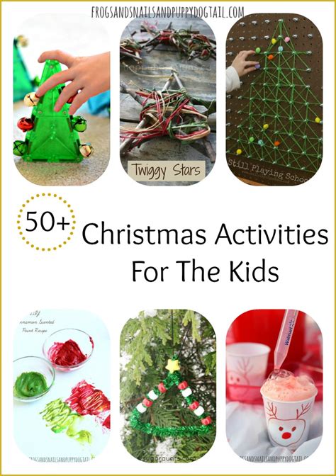 50 Christmas Activities For The Kids Fspdt