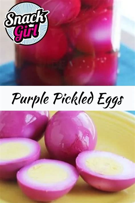 Purple Pickled Eggs For Spring Reduce Fat