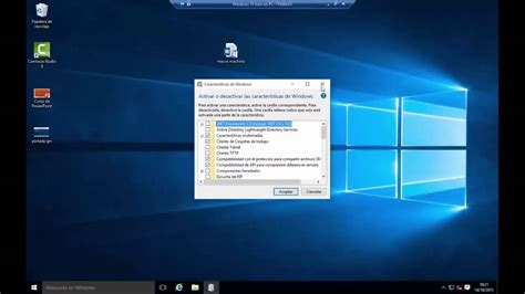 Windows 10 Activar O Desactivar Caracteristicas De Windows 10 Youtube