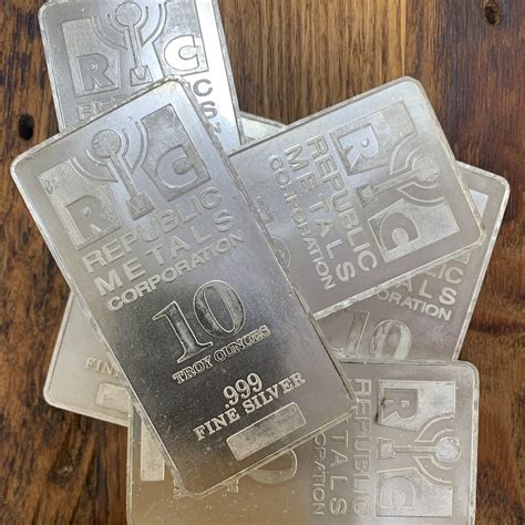 10 Oz Silver Bar Alaska Mint