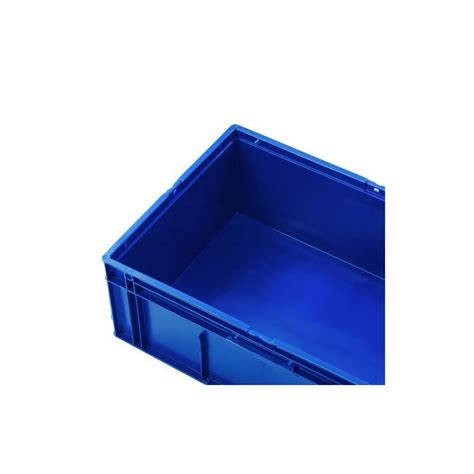 Stacking Container 60 Liters Plastic Blue Evea Kartmasters