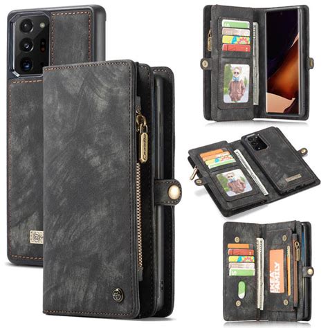 Caseme Samsung Galaxy Note 20 Ultra Multi Slot Wallet Case Black