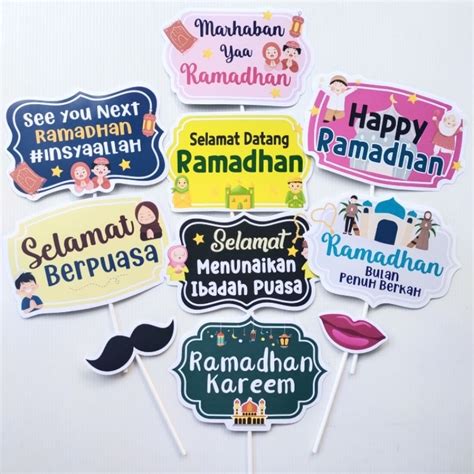 Jual Happy Ramadhan Welcome Ramadhan Props Photobooth Pawai Shopee