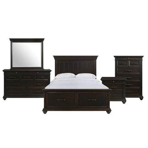 Black King Bedroom Sets At