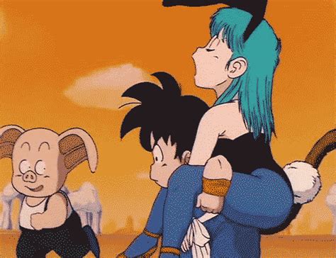 Bulma Oolong And Goku