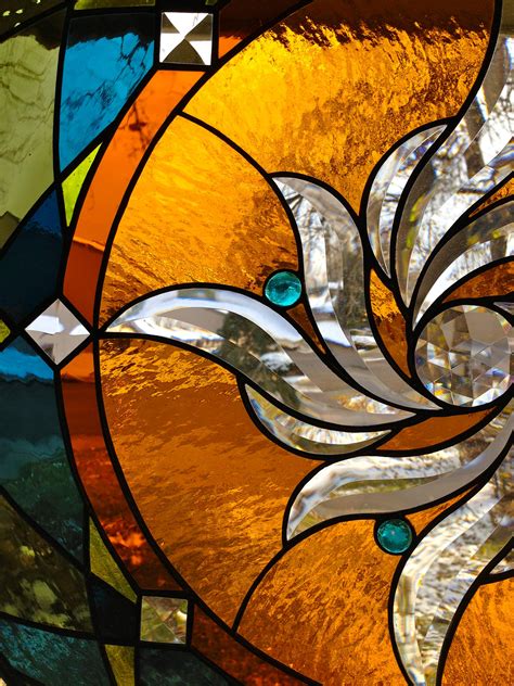 Beveled Stained Glass Panels Glass Designs