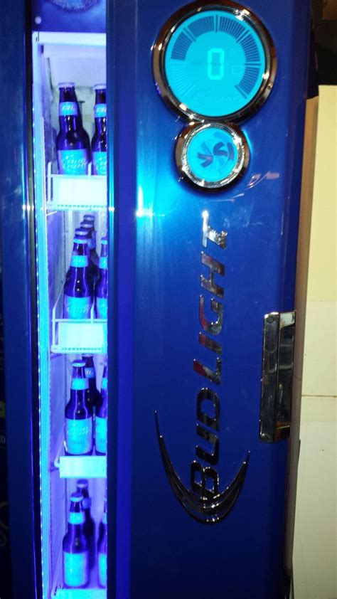 Check Out Our Sub Zero Bud Light Beer Fridge Its Pretty Sweet Bud
