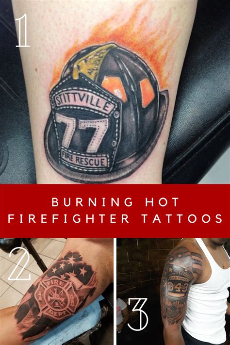 Firefighter Helmet Tattoo