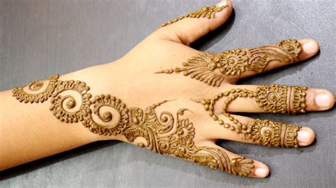 Maybe you would like to learn more about one of these? Jewellery Design Mehndi | Latest Mehndi design 2017 | Easy ...