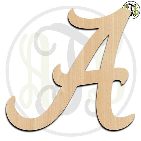 Alabama Font Letters A Z 410001 Alabama Alphabet Cutout Initial