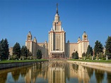 Bilder Moskau Russland Lomonosov State University Fichten Städte