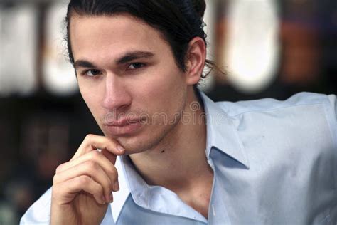 Handsome Young Businessman Stock Photo Image Of Handsome 6489036