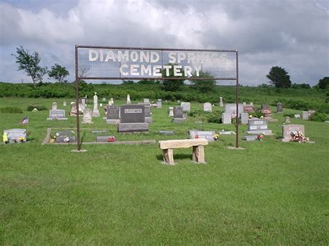 Diamond Springs Cemetery In Diamond Springs Kansas Find A Grave Cemetery
