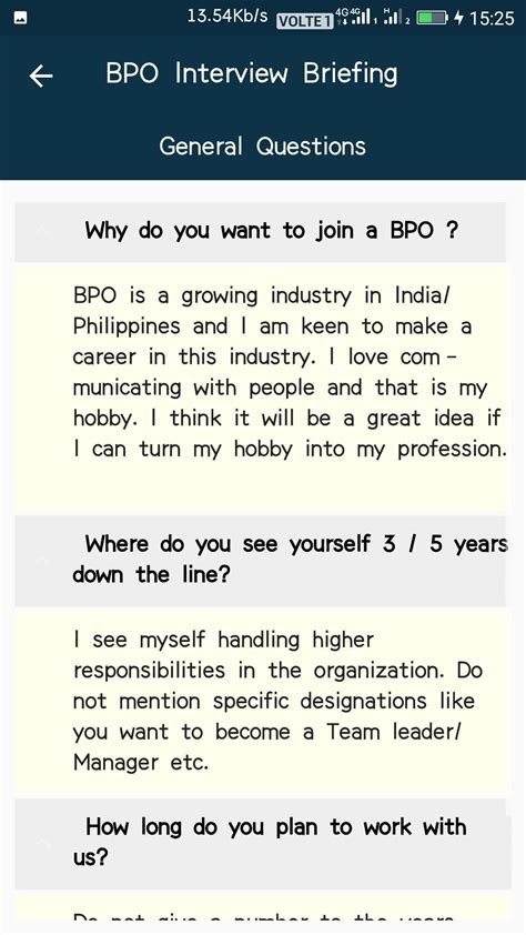 BPO Interview Questions and Answers. BPO Jobs for Android - APK Download