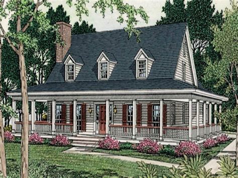 Small House Plans Porches Country Wood Design House Plans 175915