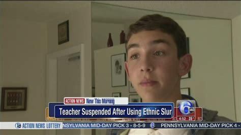 teacher suspended after using ethnic slur 6abc philadelphia