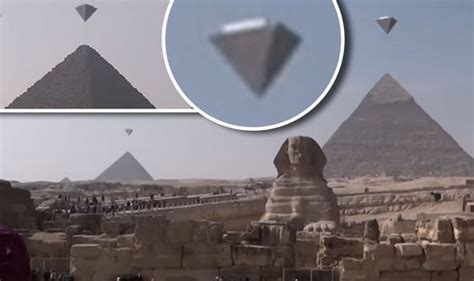 Ufos Over Pyramids Crystal Clear Footage Of Bizarre Objects At Giza In Egypt Goes Viral Weird