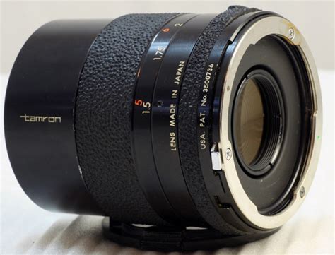 The Tamron 135 Mm F28 Adaptall Model Ct 135 Lens Specs Mtf Charts