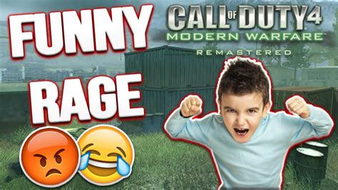 Little Kid Breaks Xbox One S After 1v1 Kid Rages At Cod 4 Remastered