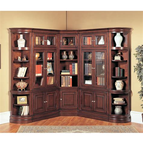 Have To Have It Parker House Sterling Corner Wood Bookcase Wall 3825