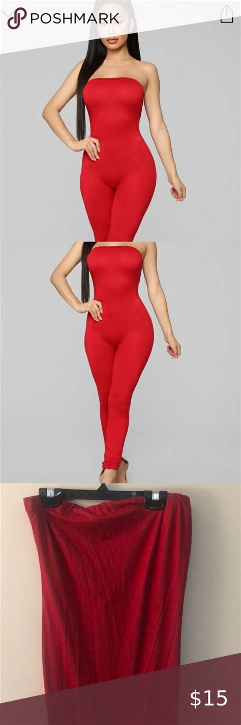 Red Jumpsuit From Fashion Nova Fashion Red Jumpsuit Fashion Nova