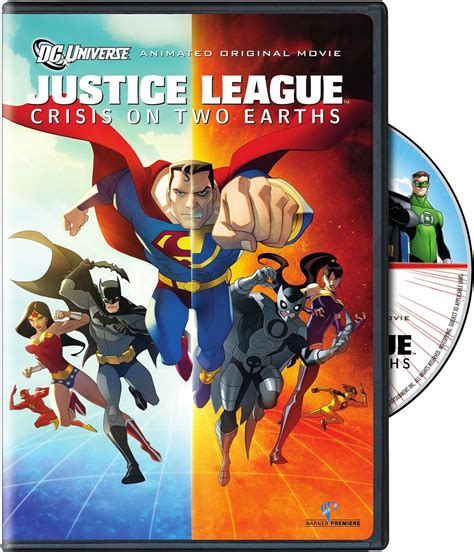 Justice League Crisis On Two Earths Dvd Region 1 Us Import Ntsc