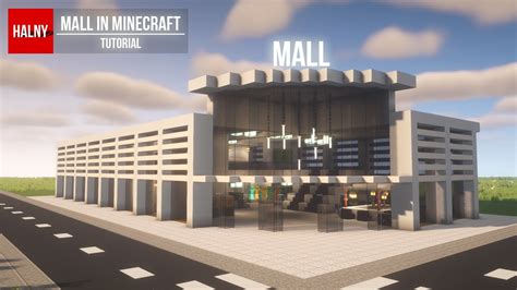How To Make A Mall In Minecraft Youtube