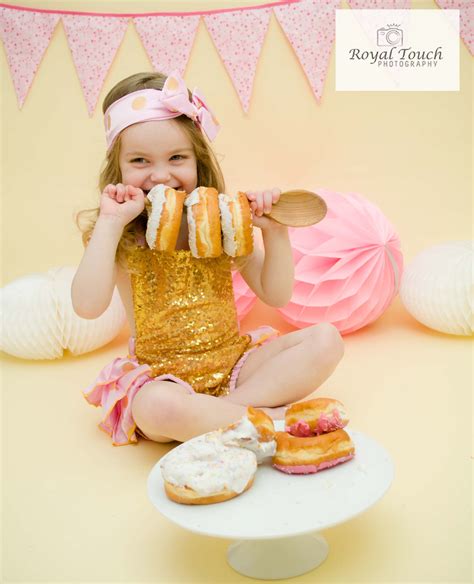 Doughnuts Cake Smash 5th Birthday Session Royal Photoshoot Touch Photography Ideas